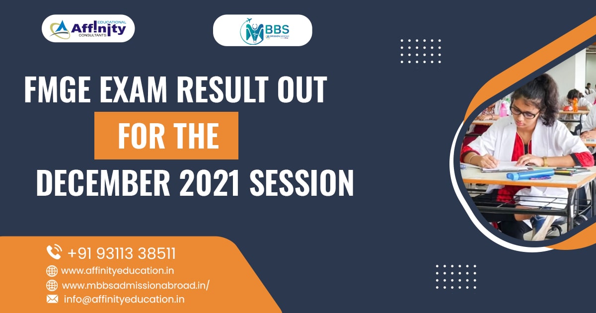 FMGE Exam Result Out for the December 2021 Session